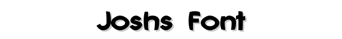 Joshs Font font